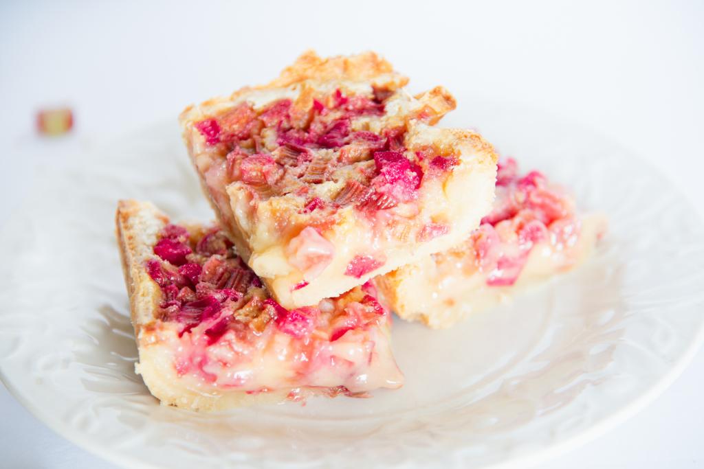 close of up of two bars on a plate