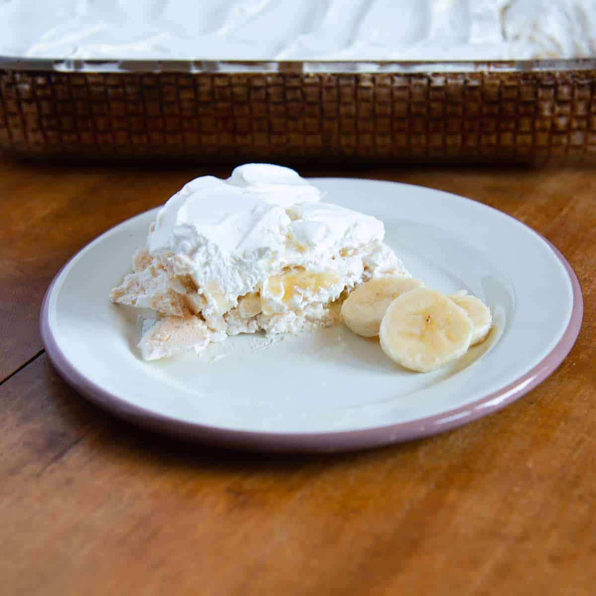 Banana Torte Recipe | with homemade meringue