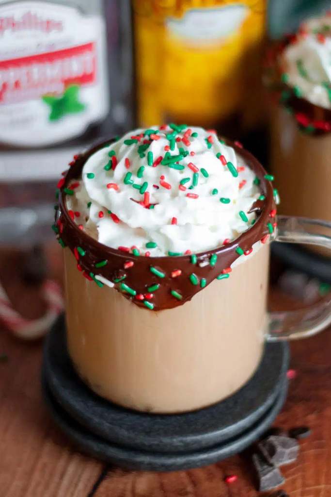 boozy christmas coffee