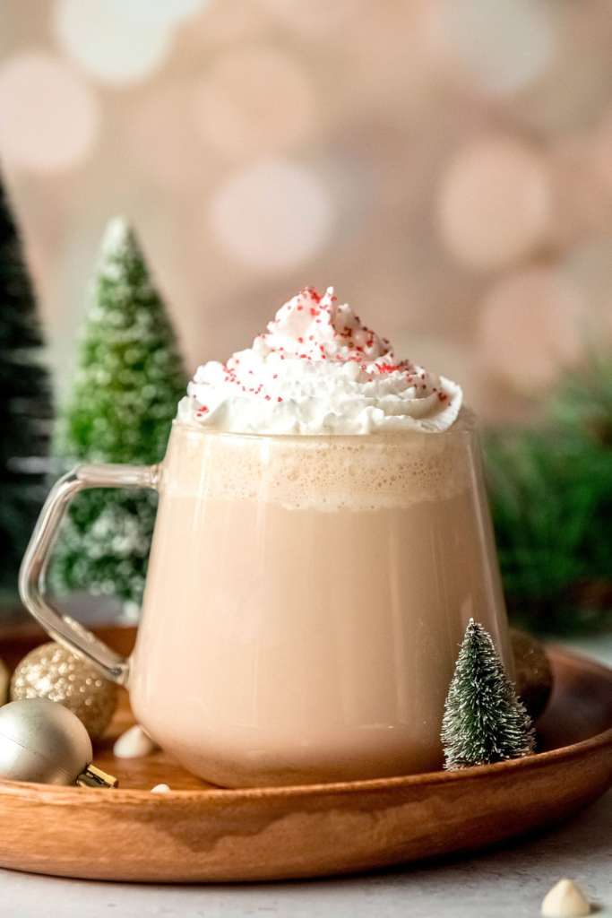 toasted white chocolate mocha (starbucks copycat)