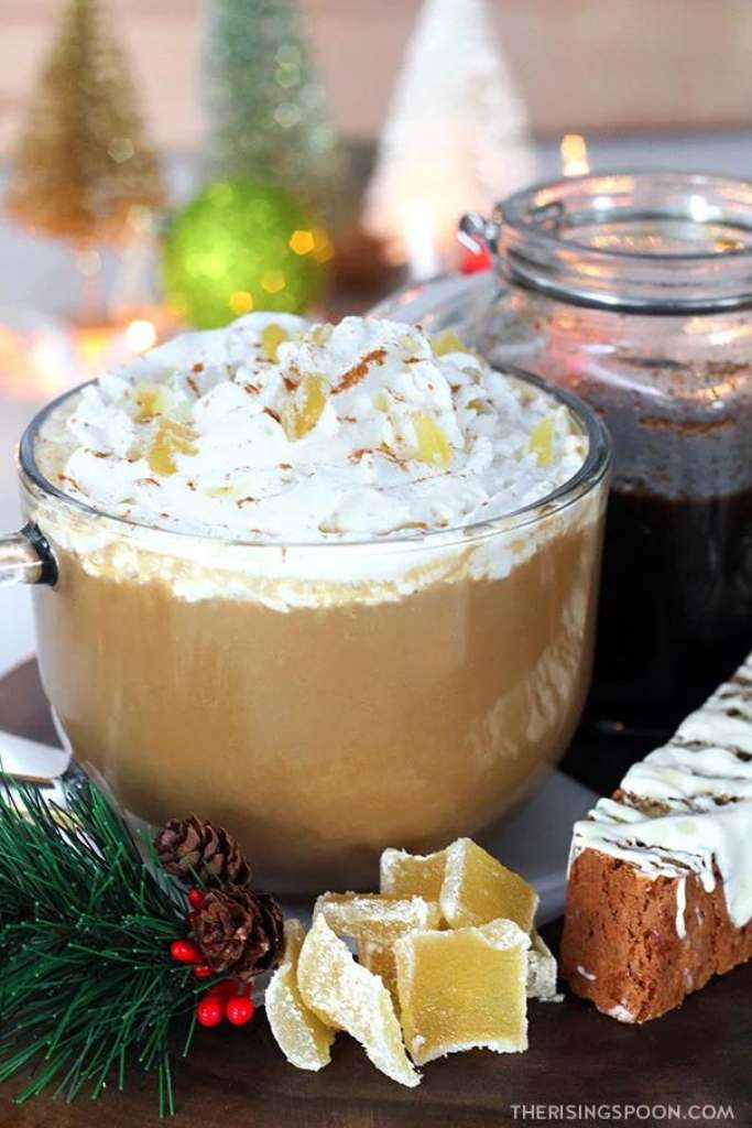 gingerbread maple latte