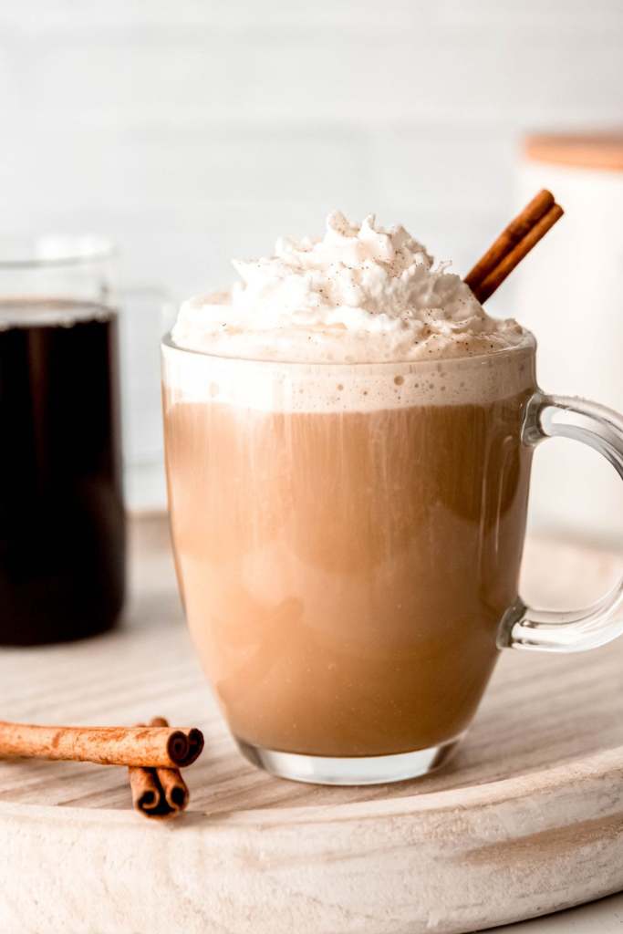 cinnamon dolce latte (starbucks copycat) 