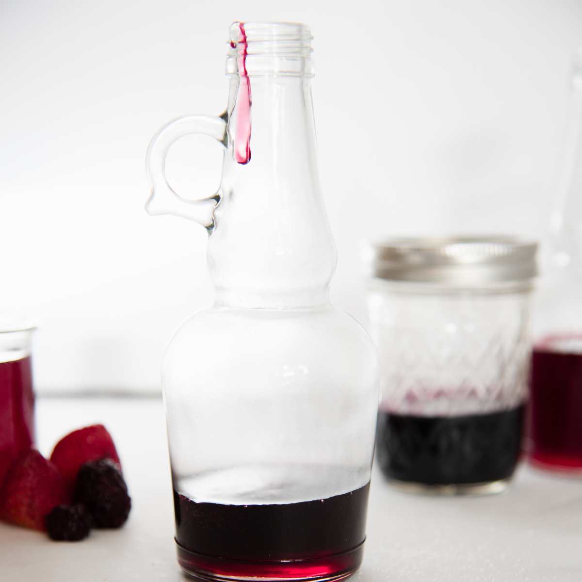 How to Make Berry Simple Syrup | with any kind of berry!