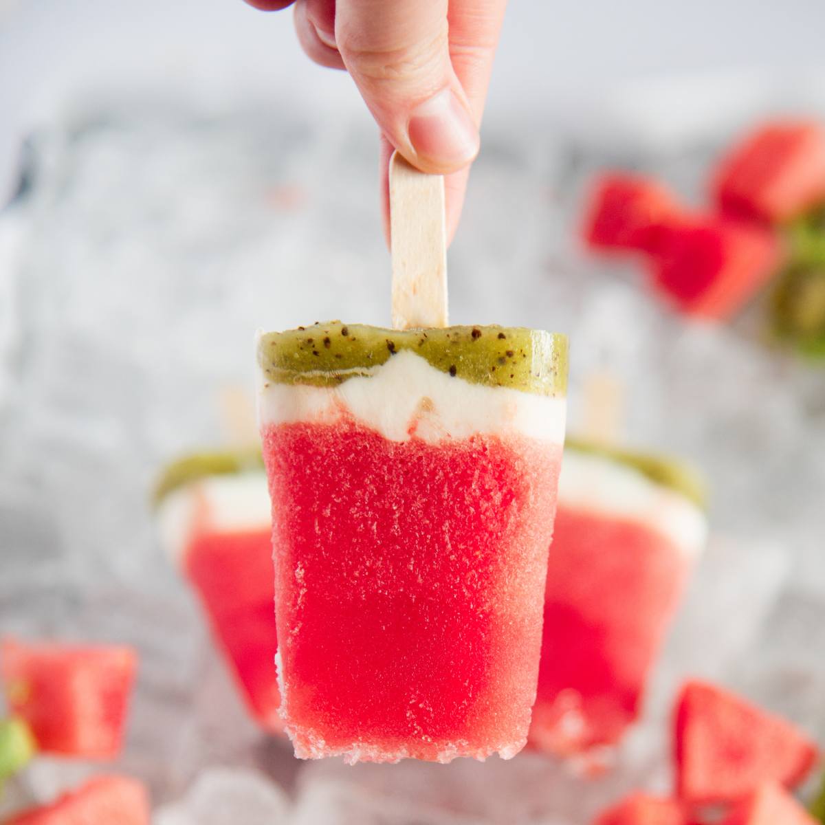 Easy Homemade Watermelon Popsicles