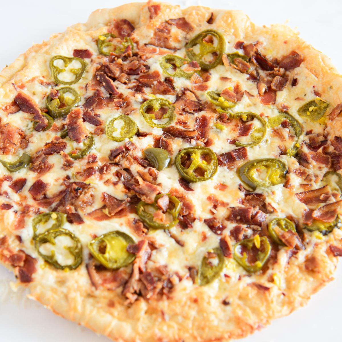 Bacon Jalapeno Popper Pizza Recipe